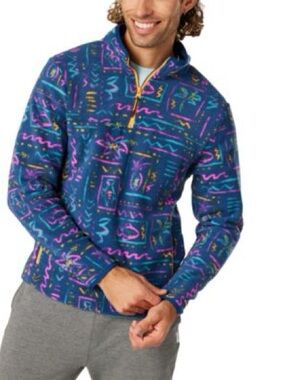 Chubbies the chilly vibe fleece quarter zip